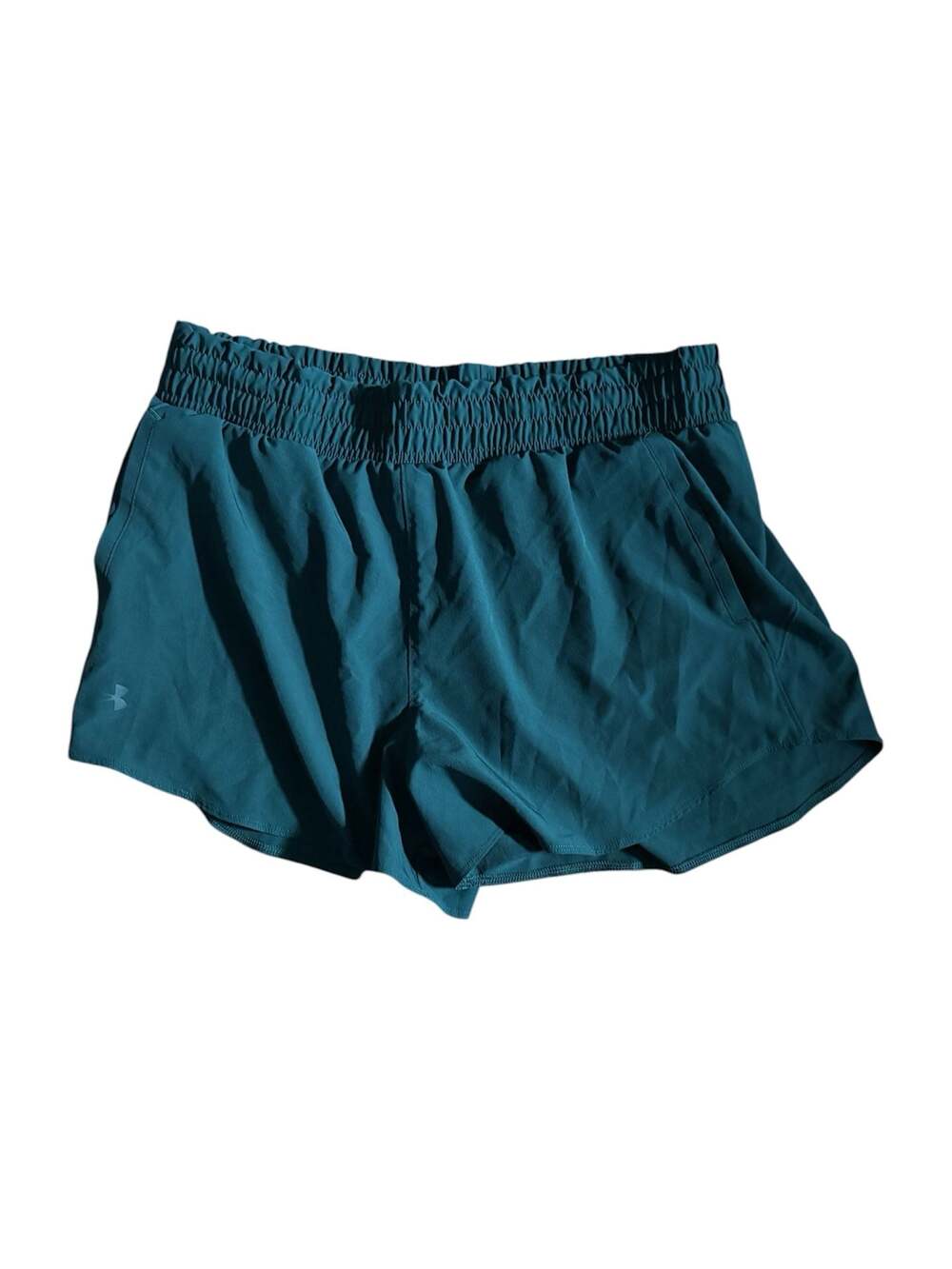 Under Armour Women's Play Up Athletic Running Shorts, Teal